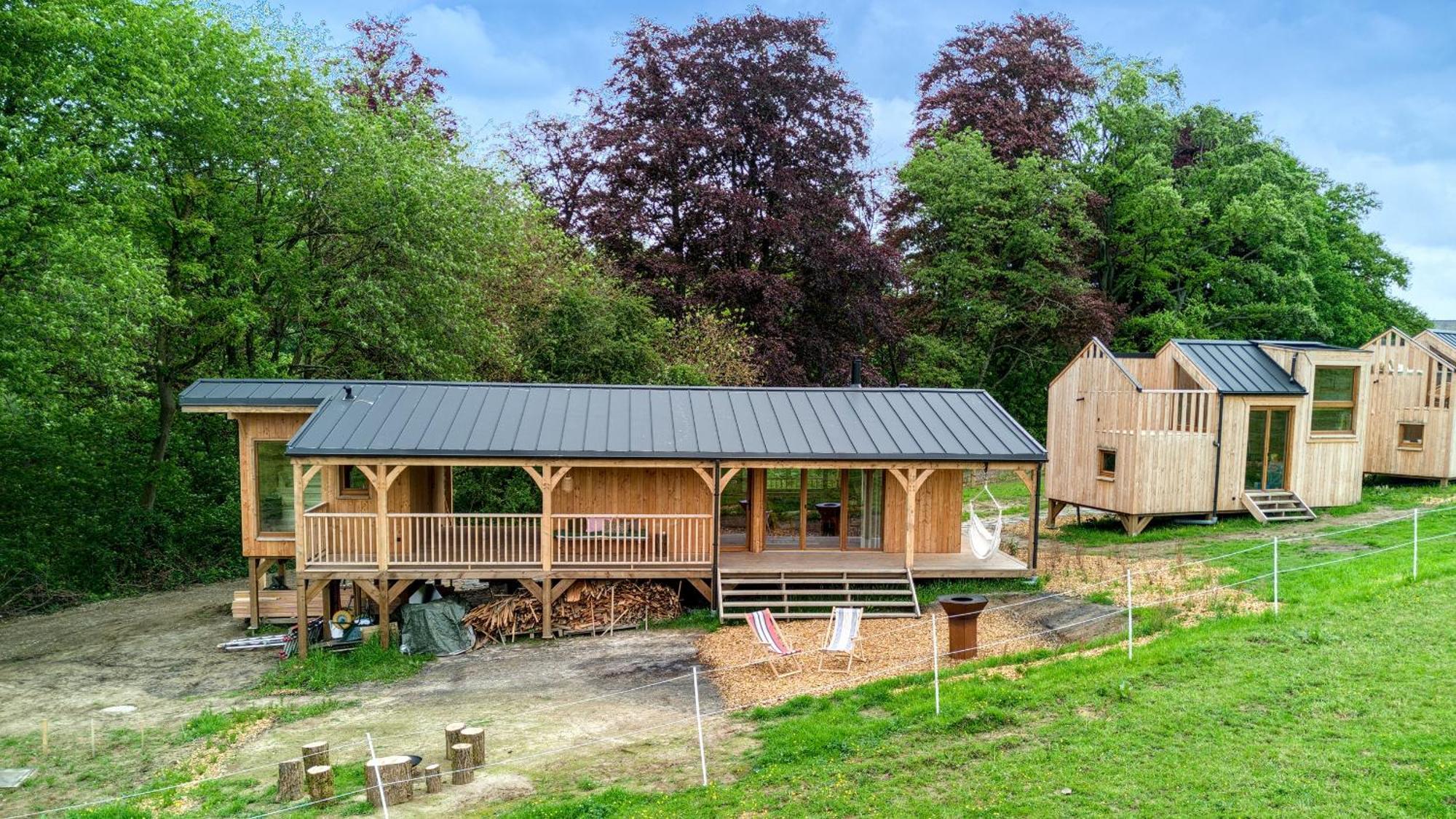 Les Cabanes Champetres - Le Domaine Des Trois Tilleuls Villers-la-Ville المظهر الخارجي الصورة