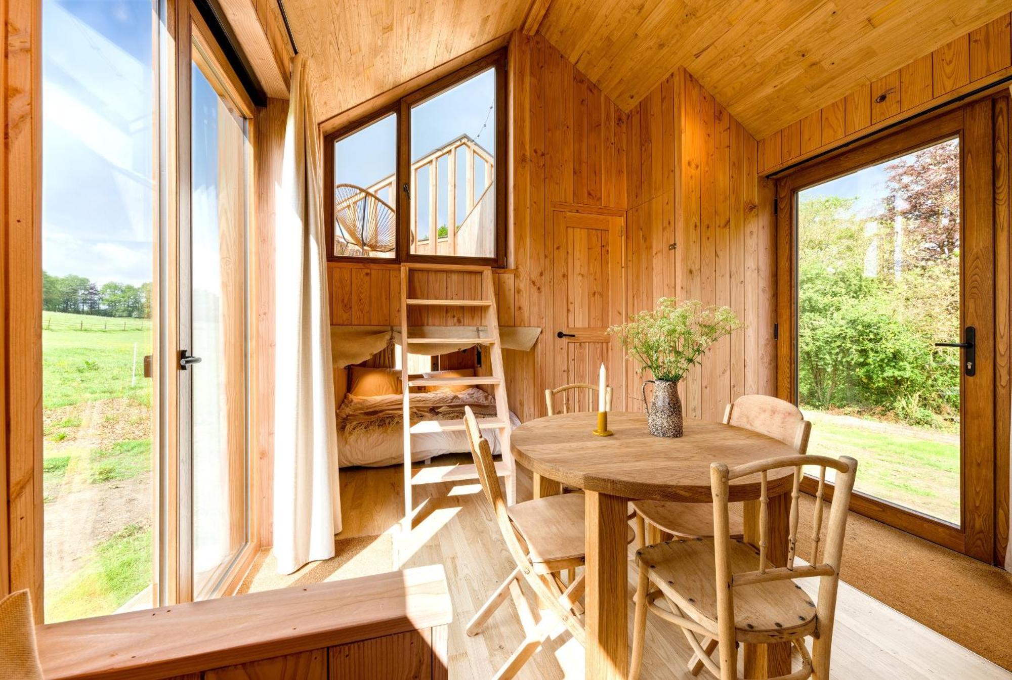 Les Cabanes Champetres - Le Domaine Des Trois Tilleuls Villers-la-Ville المظهر الخارجي الصورة